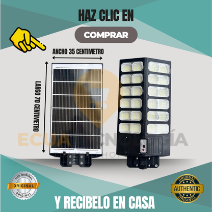 LAMPARA SOLAR DE 1600 WATTS