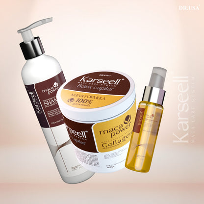 S+B+A KARSEEL BOTOX + SHAMPOO + ARGAN COMBO