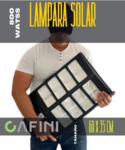 LAMPARA SOLAR 800 WATTS (TAMAÑO 60x35cm)