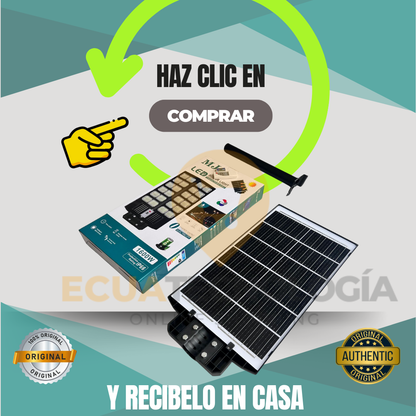 LAMPARA SOLAR DE 1600 WATTS