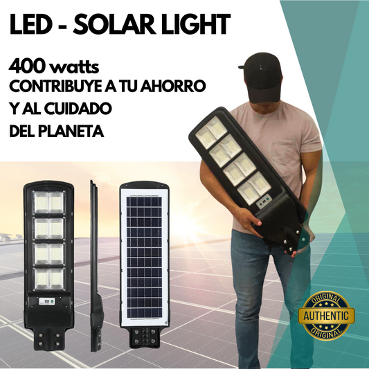 LAMPARA SOLAR DE 400 WATTS