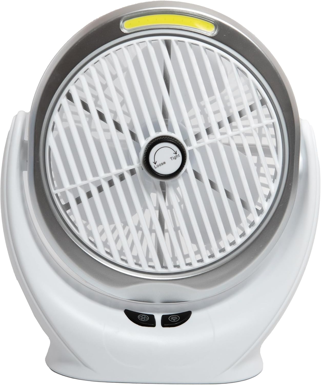 Ventilador Recargable Con Luz Led