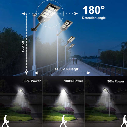 LAMPARA SOLAR 800 WATTS (TAMAÑO 60x35cm)