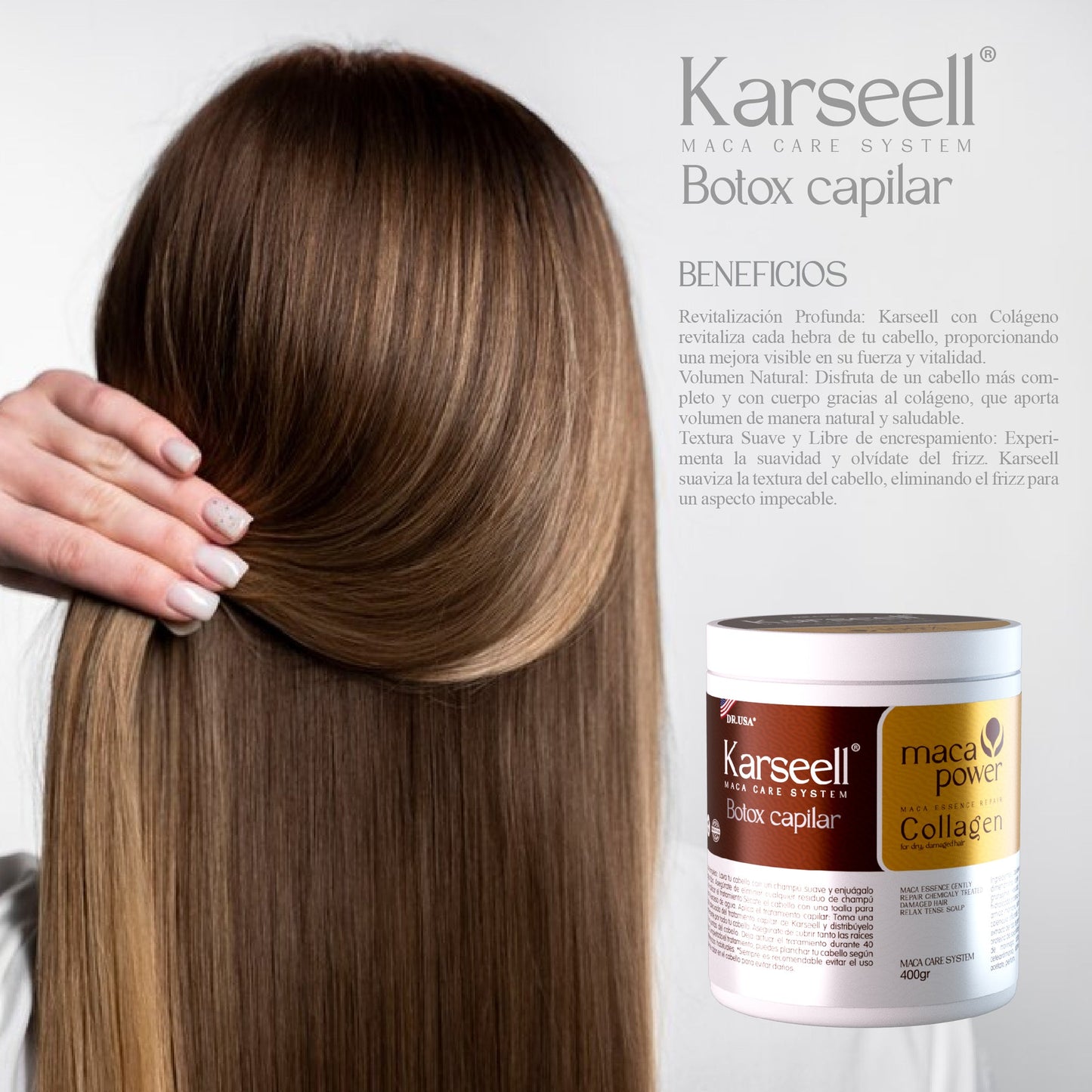 S+B+A KARSEEL BOTOX + SHAMPOO + ARGAN COMBO